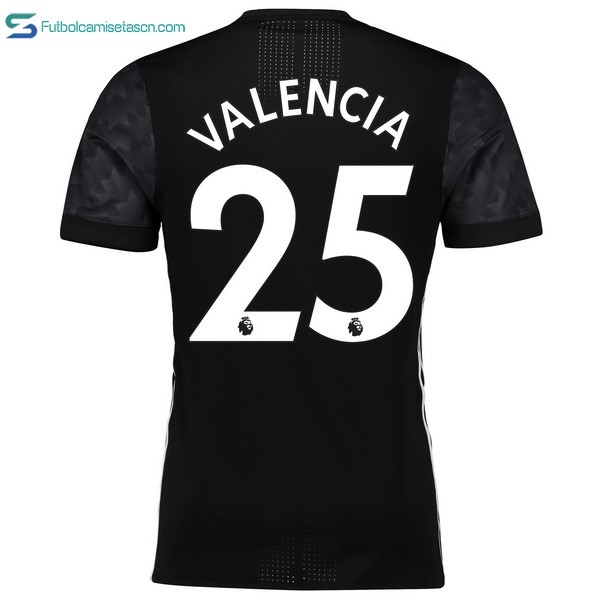 Camiseta Manchester United 2ª Valencia 2017/18